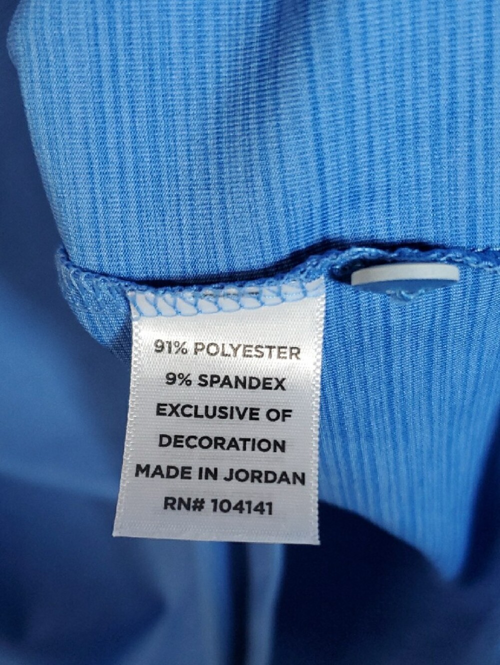Walter Hagen Men's Solid Light Blue Short-Sleeve Polo Size XXL - Picture 6 of 9